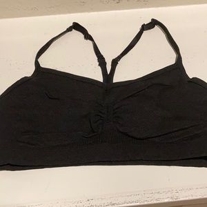 Lululemon Charcoal Gray sports bra